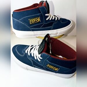 Vans "Skate Half Cab" Sneakers (Navy/Burgundy) Skate Shoes NEW Men's Size 11